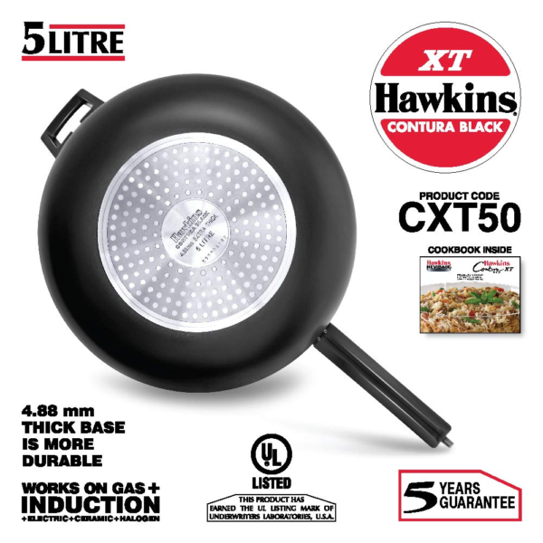 Hawkins Contura Black XT Pressure Cooker - Image 4