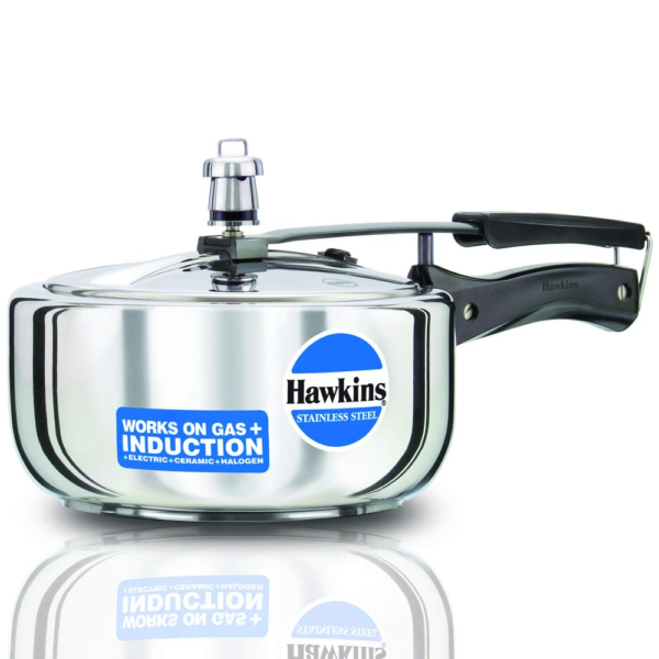 Hawkins Inner Lid Pressure Cooker, Stainless Steel Cooker - Image 13