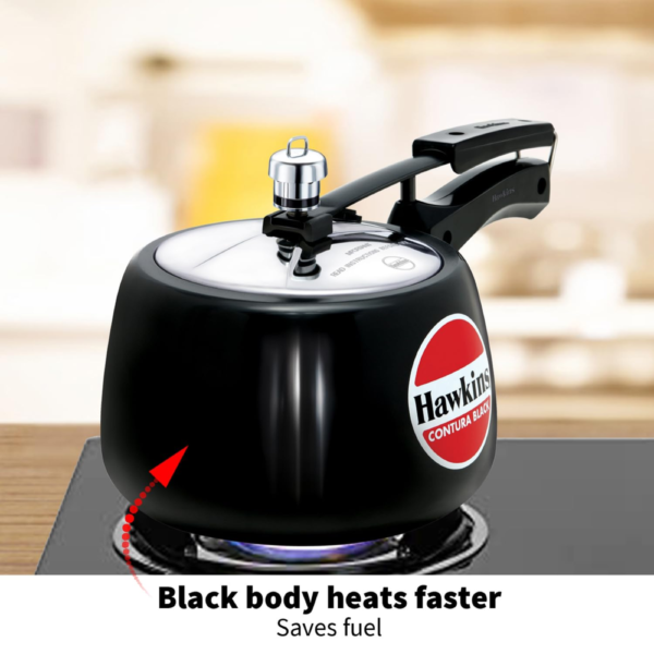 Hawkins Contura Black Pressure Cooker - Image 9