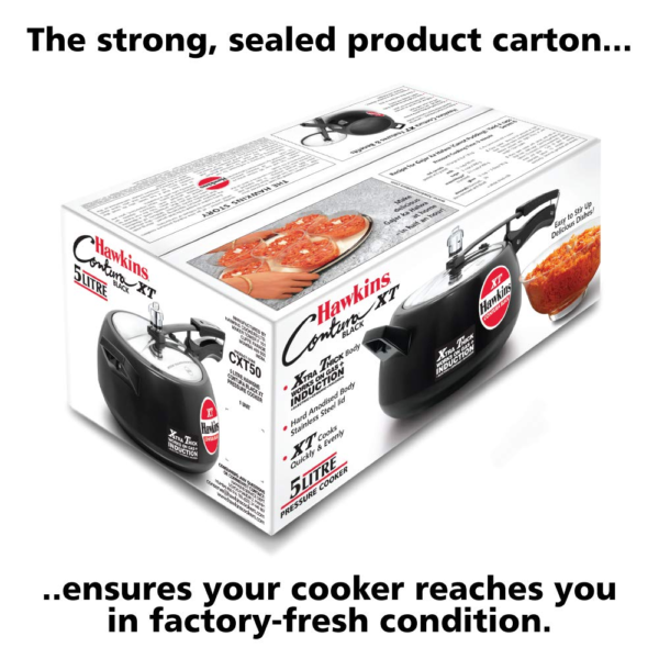 Hawkins Contura Black XT Pressure Cooker - Image 7