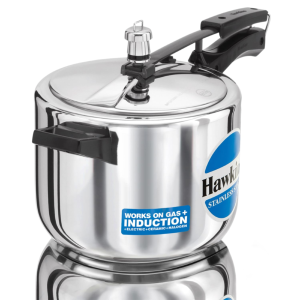 Hawkins Inner Lid Pressure Cooker, Stainless Steel Cooker - Image 7