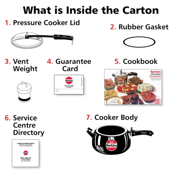 Hawkins Contura Black XT Pressure Cooker - Image 8