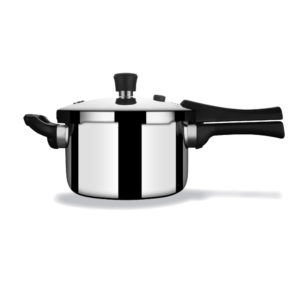 Stahl Xpress Cooker Triply Pressure Cooker Tall, Induction Cooker, Outer Lid Pressure Cooker 3 L, Induction & Gas Stove Compatible, 5 Years Warranty