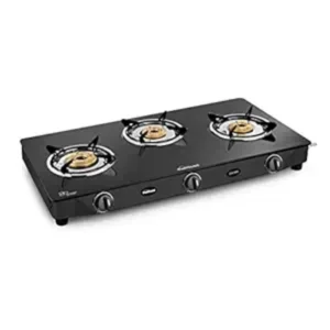 SUNFLAME LPG STOVE GT CROWN 3 BURNER BLACK
